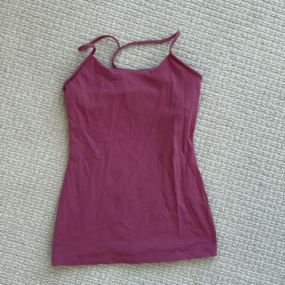 Lululemon Y Tank Pink Size 8